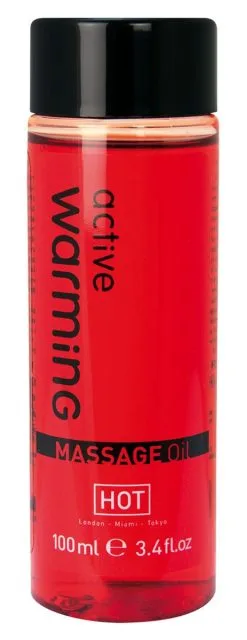 Aceite De Masaje HOT Efecto Calor Activo, 100 Ml