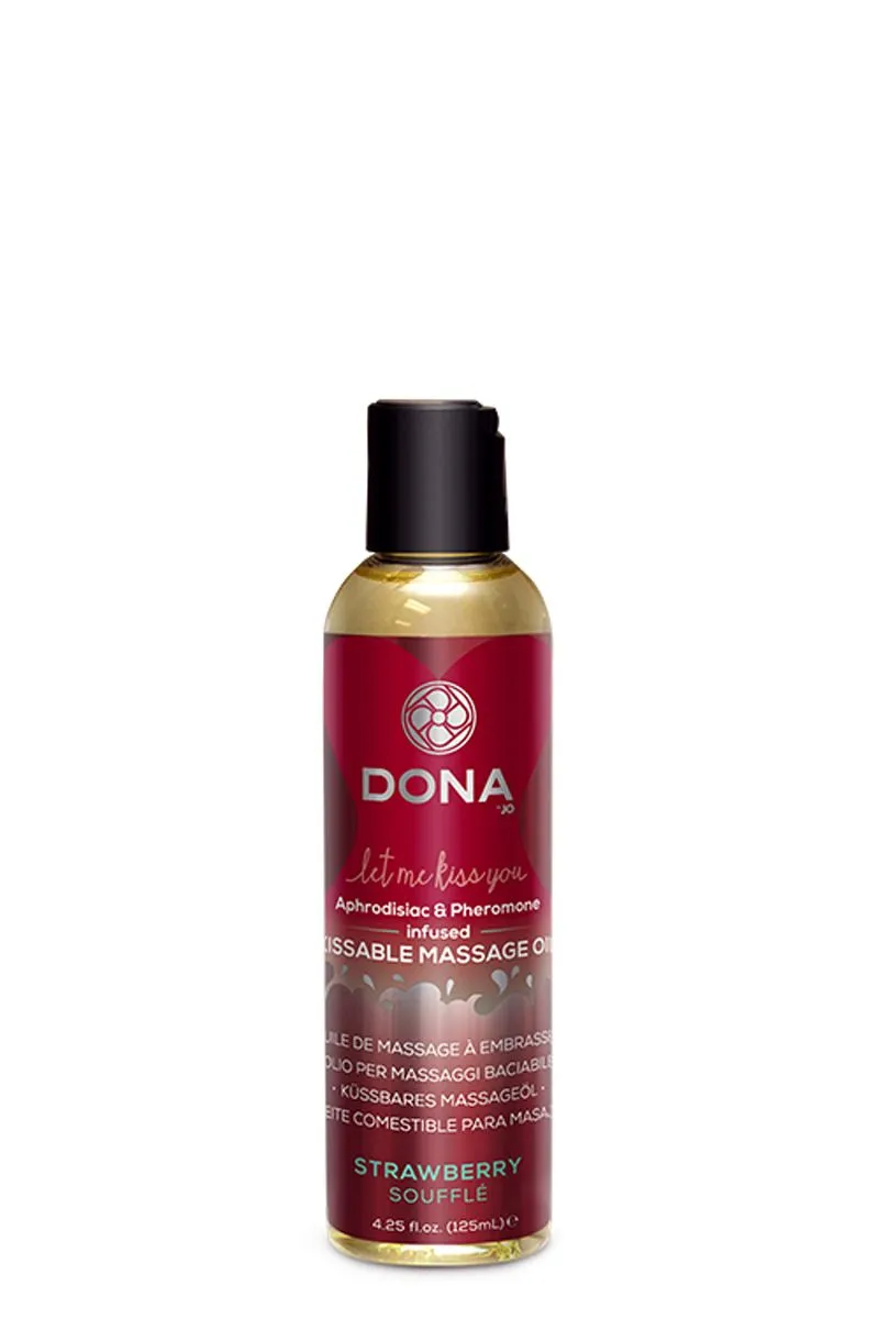 Dona By Jo Dona - Aceite Comestible Para Masajes - Fresa 3 Dona By Jo Dona - Aceite Comestible Para Masajes - Fresa