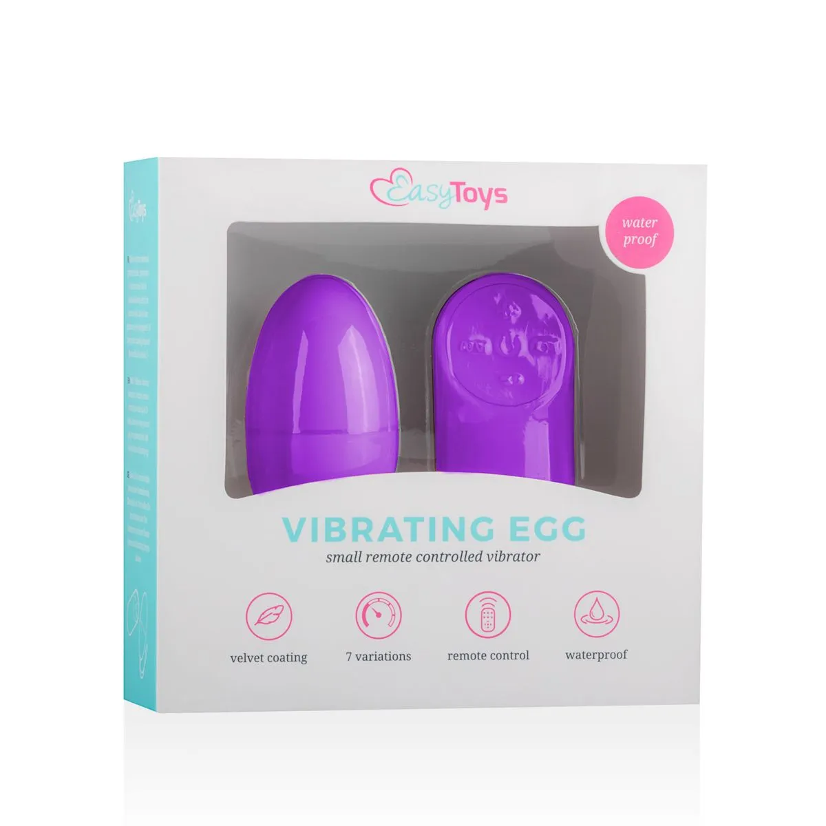 Easytoys Mini Vibe Collection Huevo Vibrador Control Remoto De EasyToys - Lila 8 Easytoys Mini Vibe Collection Huevo Vibrador Control Remoto De EasyToys - Lila - Imagen 6