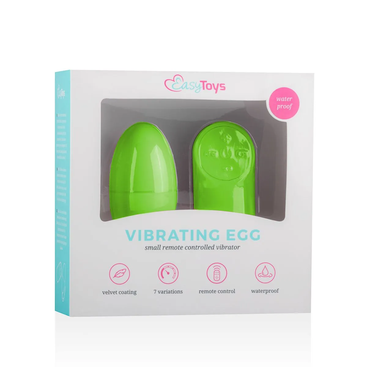 Easytoys Mini Vibe Collection Huevo Vibrador Control Remoto De EasyToys - Verde 8 Easytoys Mini Vibe Collection Huevo Vibrador Control Remoto De EasyToys - Verde - Imagen 6