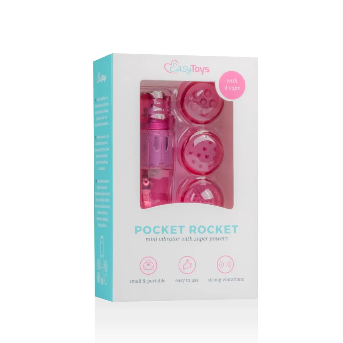 Easytoys Mini Vibe Collection Pocket Rocket De Easytoys - Rosa 6 Easytoys Mini Vibe Collection Pocket Rocket De Easytoys - Rosa - Imagen 4