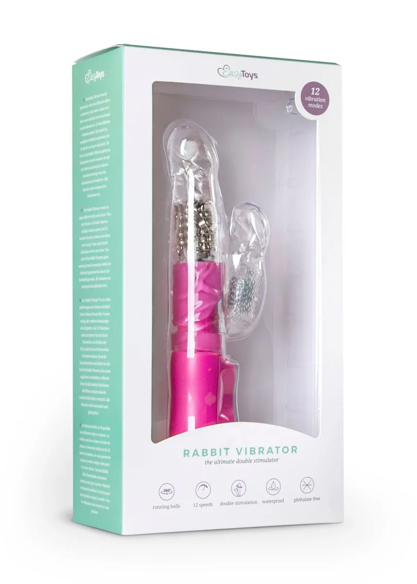 Easytoys Vibe Collection Vibrador Conejo Rosa De Easytoys 4 Easytoys Vibe Collection Vibrador Conejo Rosa De Easytoys - Imagen 2