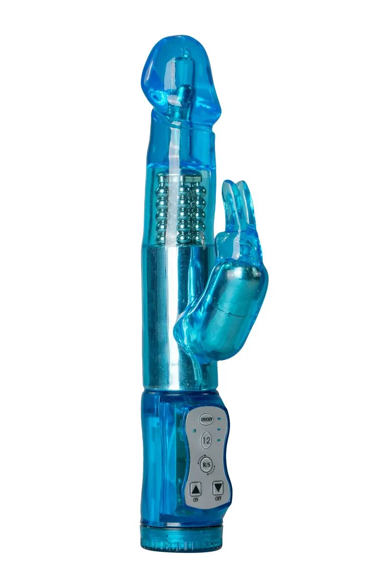 Vibrador De Conejito Azul - EasyToys Vibe Collection 3 Vibrador De Conejito Azul - EasyToys Vibe Collection