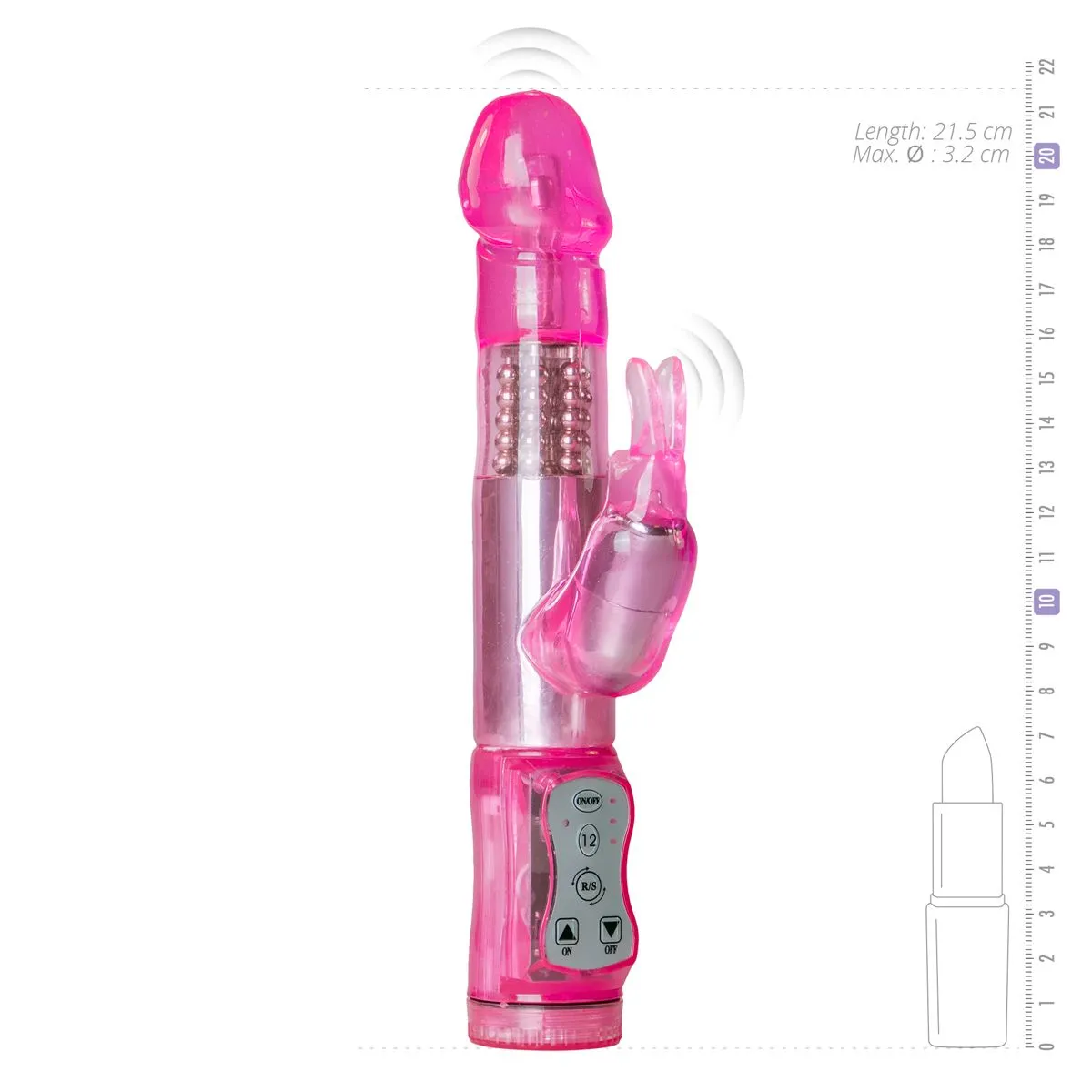 Easytoys Vibe Collection Easytoys Vibrador Pink Rabbit 7 Easytoys Vibe Collection Easytoys Vibrador Pink Rabbit - Imagen 5