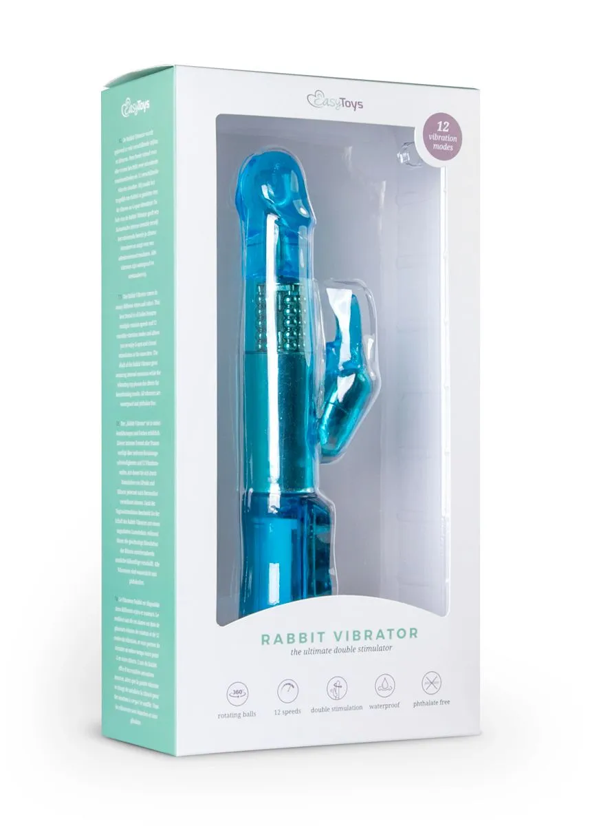 Vibrador De Conejito Azul - EasyToys Vibe Collection 4 Vibrador De Conejito Azul - EasyToys Vibe Collection - Imagen 2