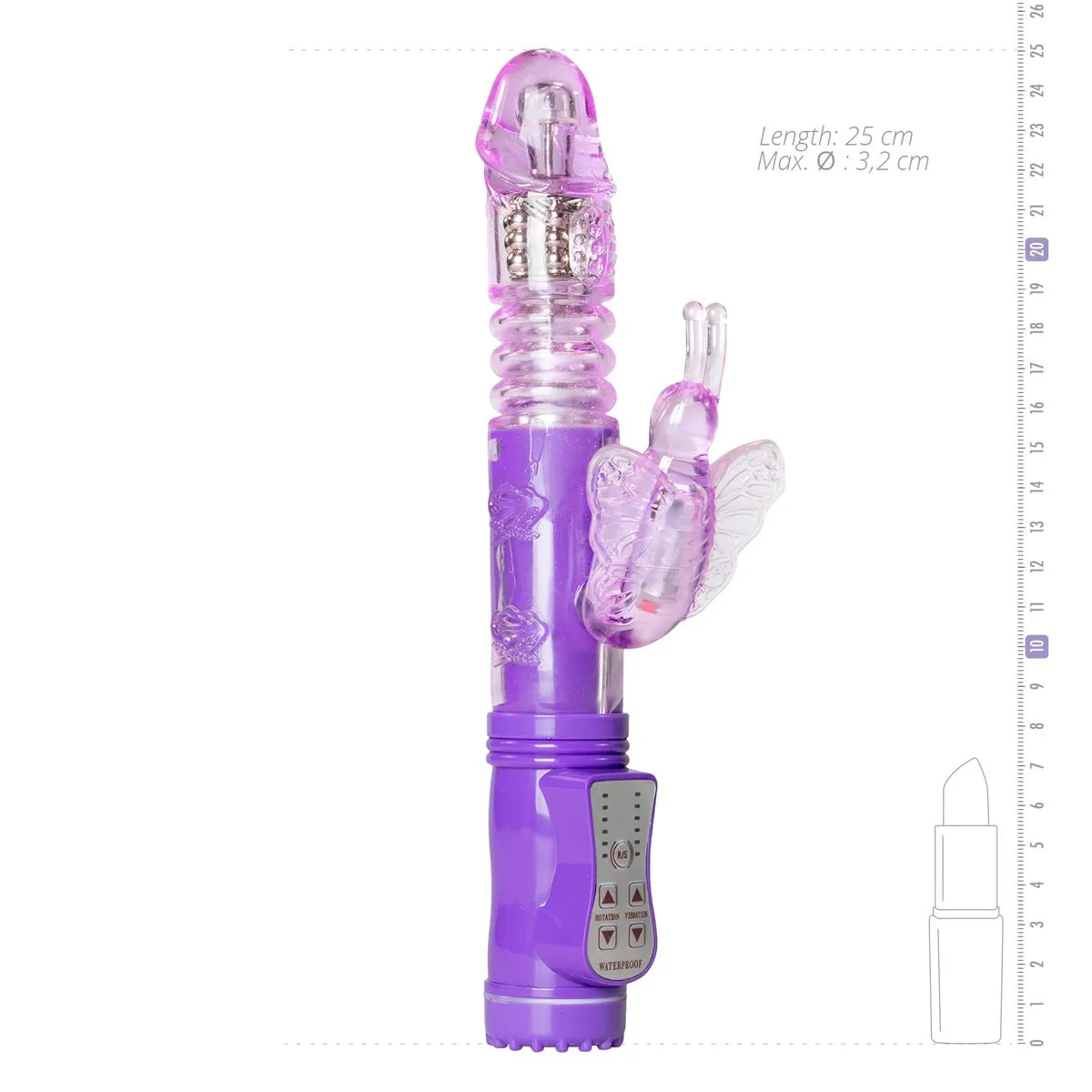Easytoys Vibe Collection Vibrador Mariposa Morada De Easytoys 7 Easytoys Vibe Collection Vibrador Mariposa Morada De Easytoys - Imagen 5