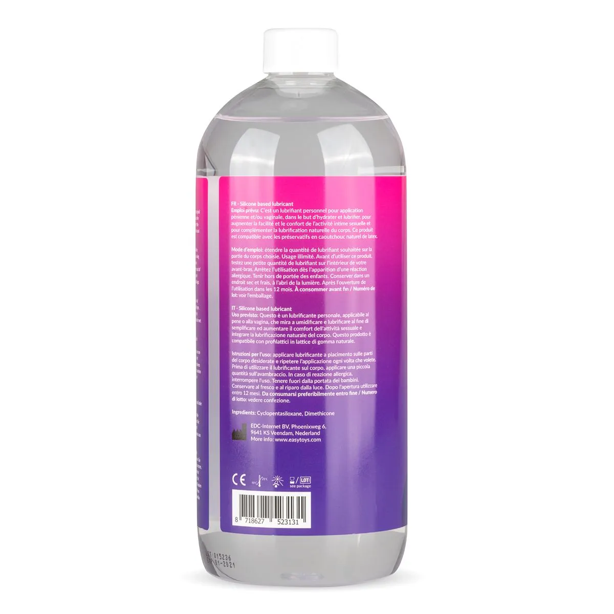 EasyGlide Lubricante De Silicona -1000 Ml 5 EasyGlide Lubricante De Silicona -1000 Ml - Imagen 3