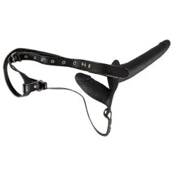 You2Toys Doble Correa De Silicona Negra