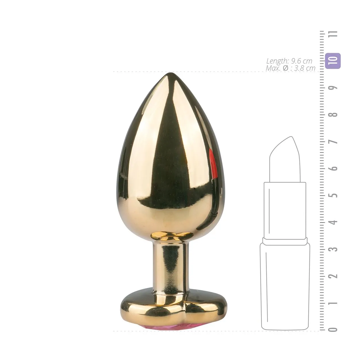 Easytoys Anal Collection Plug Anal Metálico 6 Easytoys Anal Collection Plug Anal Metálico - Imagen 4