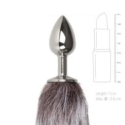 Easytoys Fetish Collection Plug Anal Fox Tail -Ideas para regalos comercio 1625142368.ET152SIL 3
