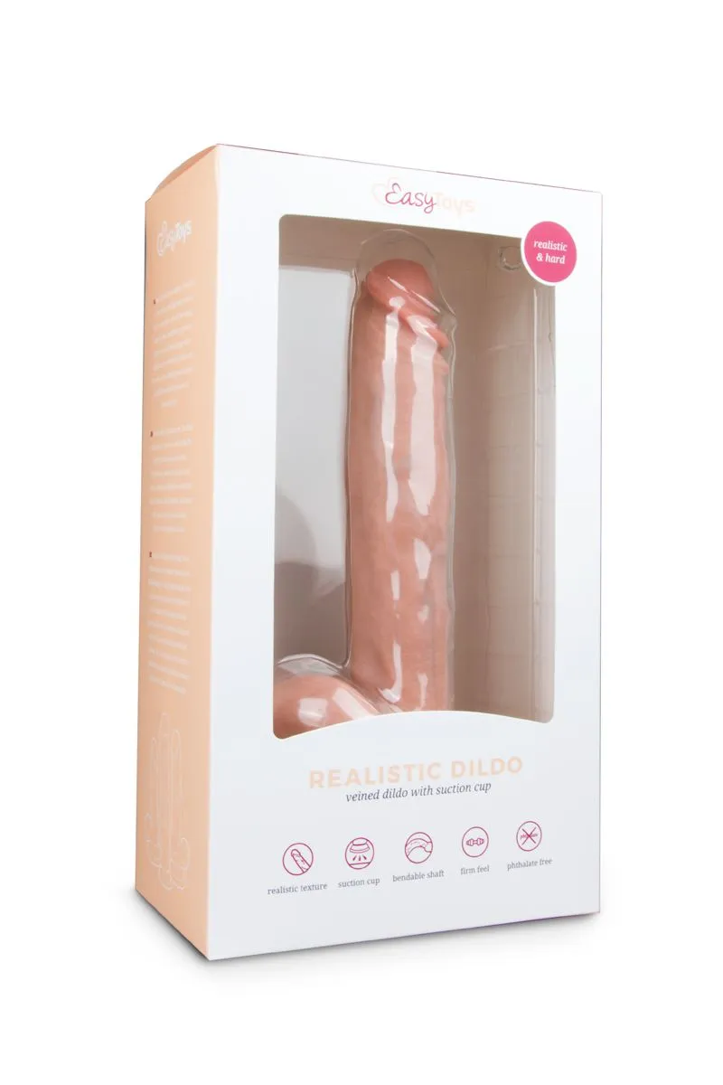 EasyToys Dildo Collection Dildo Realista Color Carne - 26,5 Cm 4 EasyToys Dildo Collection Dildo Realista Color Carne - 26,5 Cm - Imagen 2