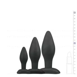 Easytoys Anal Collection Juego De Plugs Anales De Silicona En Negro -Ideas para regalos comercio 1625142711.ET196BLK 5