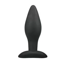 Easytoys Anal Collection Plug Anal De Silicona Negro, Mediano