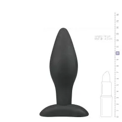 Easytoys Anal Collection Plug Anal De Silicona Negro Grande -Ideas para regalos comercio 1625142717.ET199BLK 5