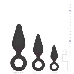 Easytoys Anal Collection Set De Plugs Anales Negros Con Anillo De Extracción 11 Easytoys Anal Collection Set De Plugs Anales Negros Con Anillo De Extracción -Ideas para regalos comercio 1625142727.ET213BLK 5