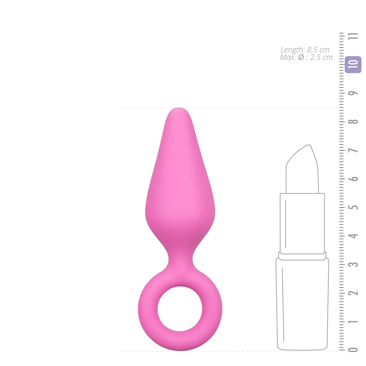 Easytoys Anal Collection Tapón Puntiagudo EasyToys 7 Easytoys Anal Collection Tapón Puntiagudo EasyToys - Imagen 5