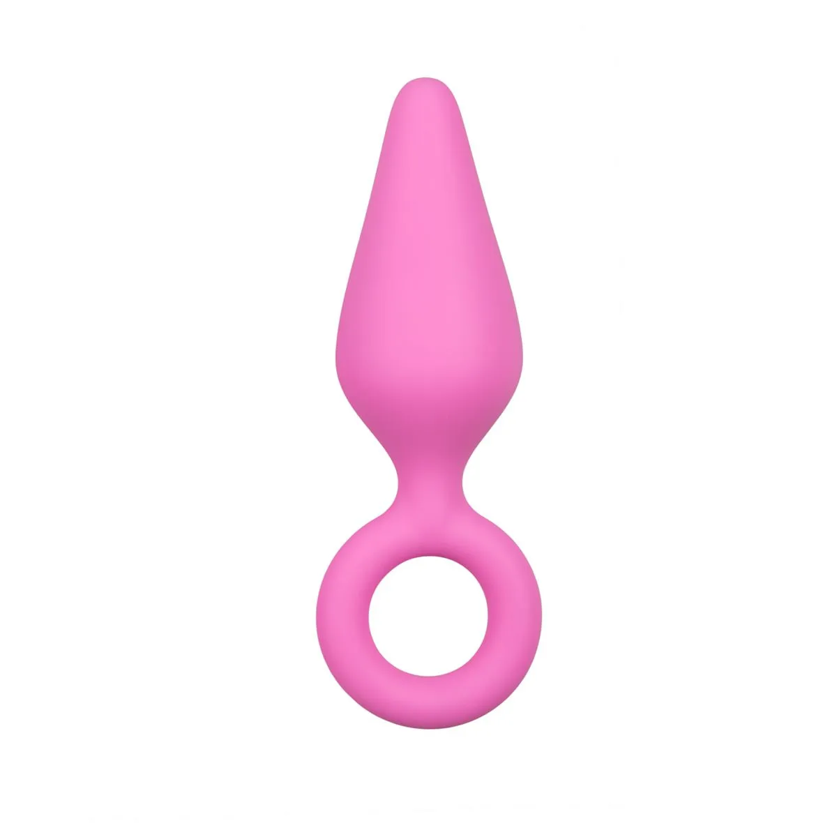 Easytoys Anal Collection Tapones Para Trasero De Color Rosa Con Anillo De Tiro - Medio 3 Easytoys Anal Collection Tapones Para Trasero De Color Rosa Con Anillo De Tiro - Medio