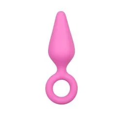 Easytoys Anal Collection Tapones Para Trasero Con Anillo De Tiro - Grande