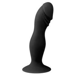 Easytoys Anal Collection Dildo Negro De Silicona Con Ventosa
