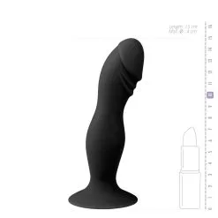 Easytoys Anal Collection Dildo Negro De Silicona Con Ventosa -Ideas para regalos comercio 1625142748.ET180BLK 4