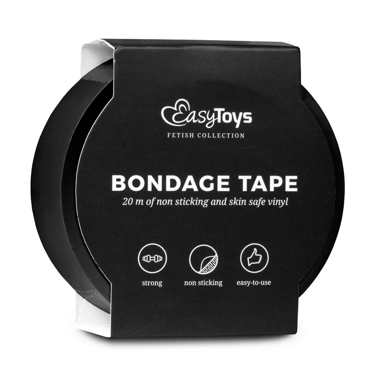 Easytoys Fetish Collection Cinta Negra Para Bondage 4 Easytoys Fetish Collection Cinta Negra Para Bondage - Imagen 2