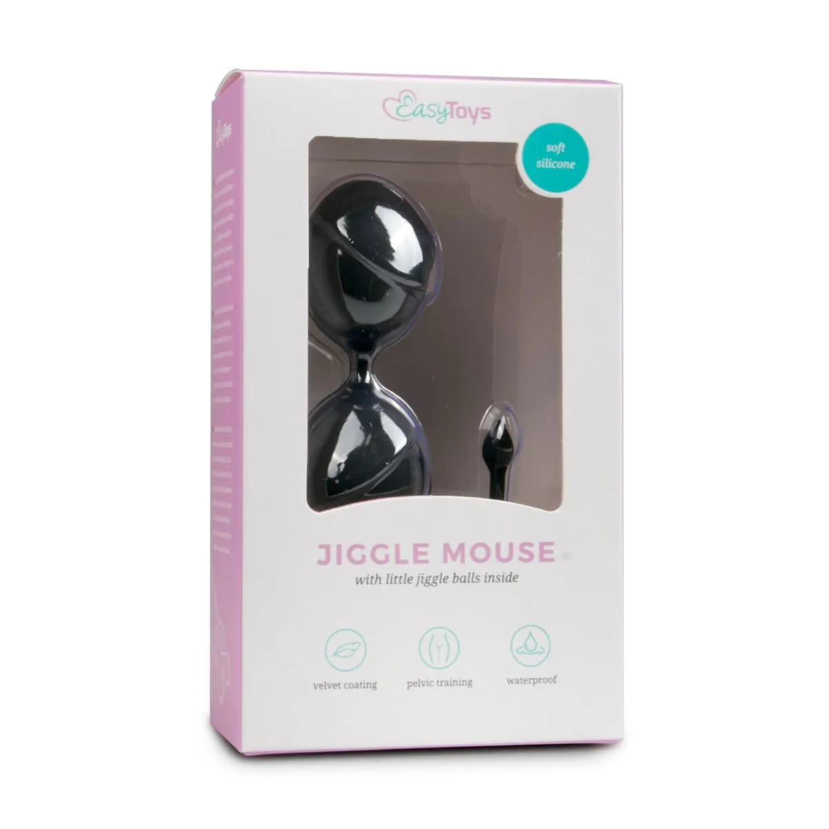 EasyToys - Geisha Collection Bolas Vaginales Dobles Negras 4 EasyToys - Geisha Collection Bolas Vaginales Dobles Negras - Imagen 2