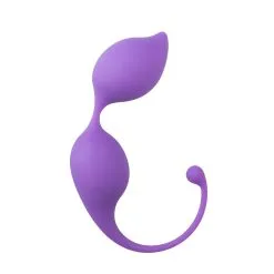 EasyToys - Geisha Collection Bolas Curvadas Para Ejercicio De Kegel - Moradas