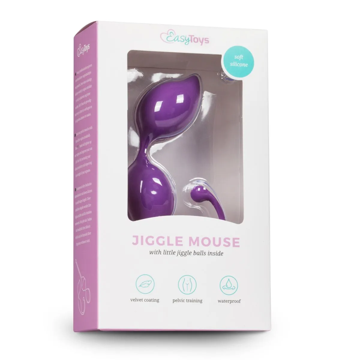EasyToys - Geisha Collection Bolas Curvadas Para Ejercicio De Kegel - Moradas 4 EasyToys - Geisha Collection Bolas Curvadas Para Ejercicio De Kegel - Moradas - Imagen 2