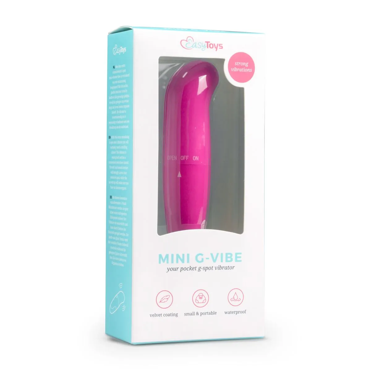 Easytoys Mini Vibe Collection Mini Vibrador Para Punto G - Rosa 4 Easytoys Mini Vibe Collection Mini Vibrador Para Punto G - Rosa - Imagen 2