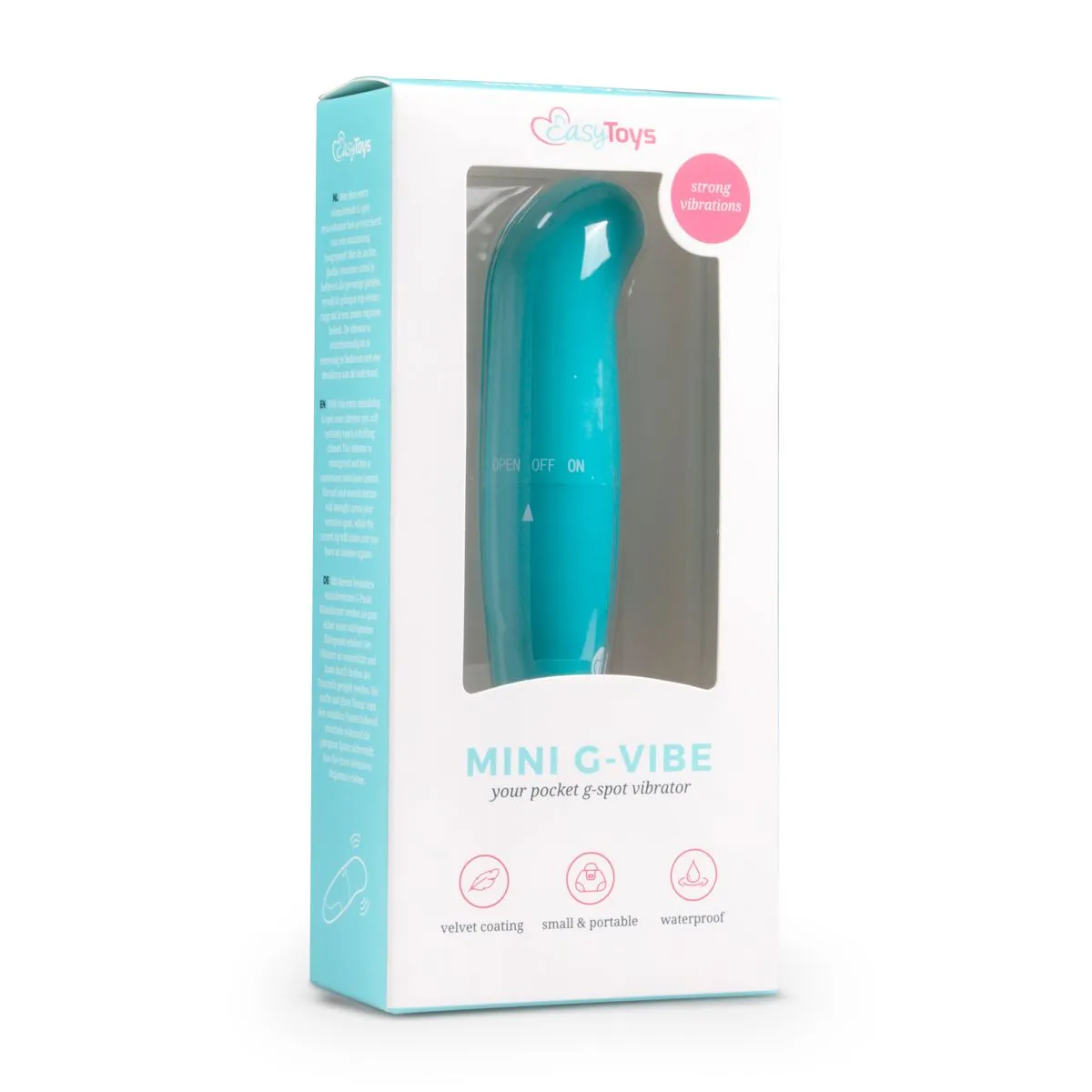 Easytoys Mini Vibe Collection Mini Vibrador Para Punto G - Azul 4 Easytoys Mini Vibe Collection Mini Vibrador Para Punto G - Azul - Imagen 2