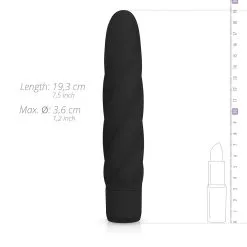 Easytoys Vibe Collection Vibrador Negro De Silicona -Ideas para regalos comercio 1625142945.ET179BLK 6