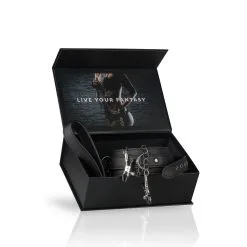 Easytoys Fetish Collection Collar De Cuero Con Cadenas Para Pezones -Ideas para regalos comercio 1625143017.ET280BLK 8