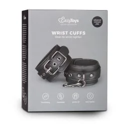 Easytoys Fetish Collection Esposas De Cuero Negro -Ideas para regalos comercio 1625143019.ET281BLK 3