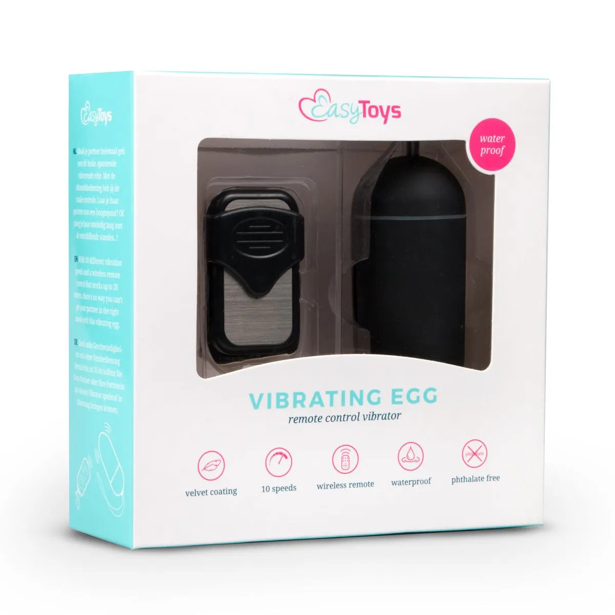 Easytoys Mini Vibe Collection Huevo Vibrador Easytoys - Negro 3 Easytoys Mini Vibe Collection Huevo Vibrador Easytoys - Negro - Imagen 2
