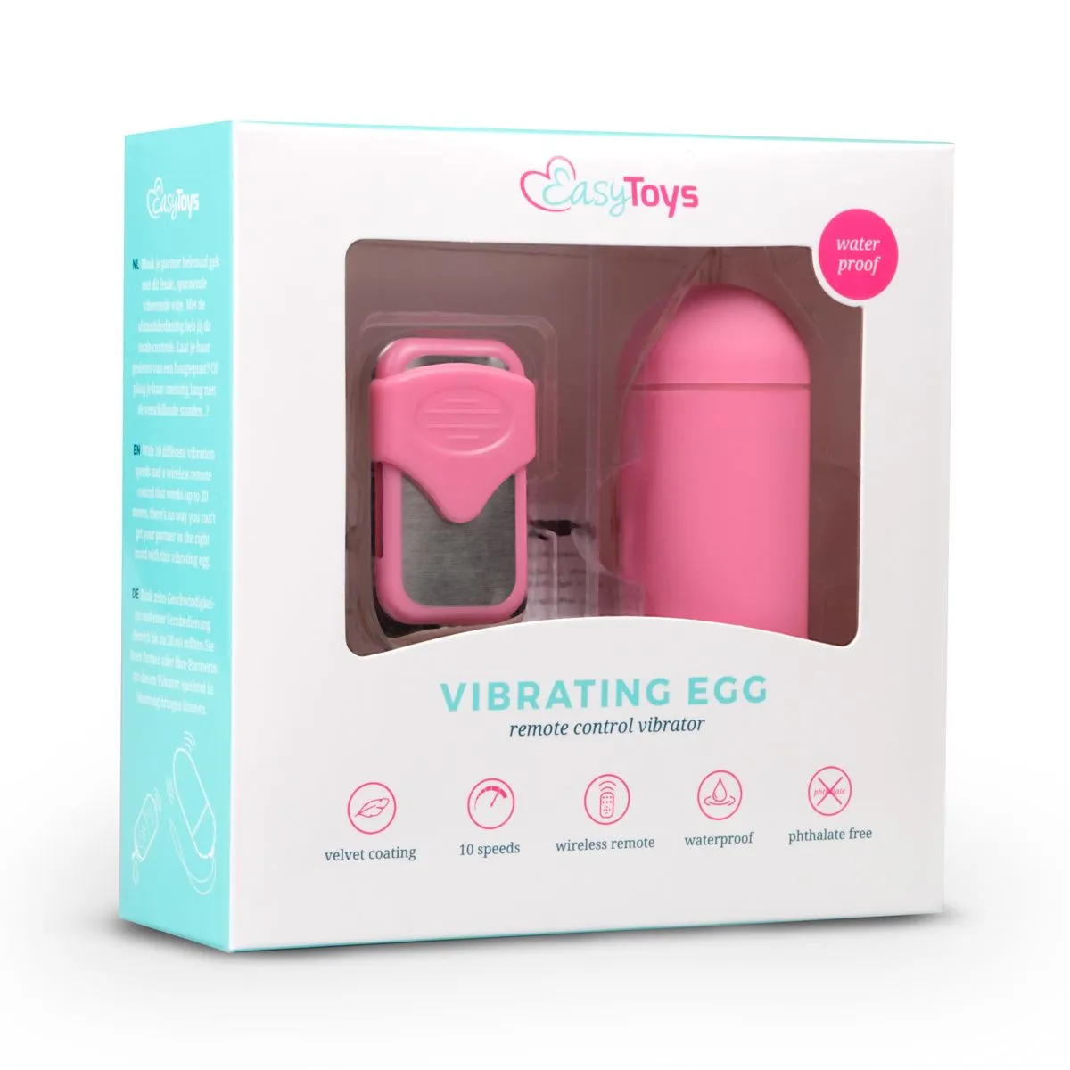 Easytoys Mini Vibe Collection Huevo Vibrador Rosa - Easytoys 4 Easytoys Mini Vibe Collection Huevo Vibrador Rosa - Easytoys - Imagen 2
