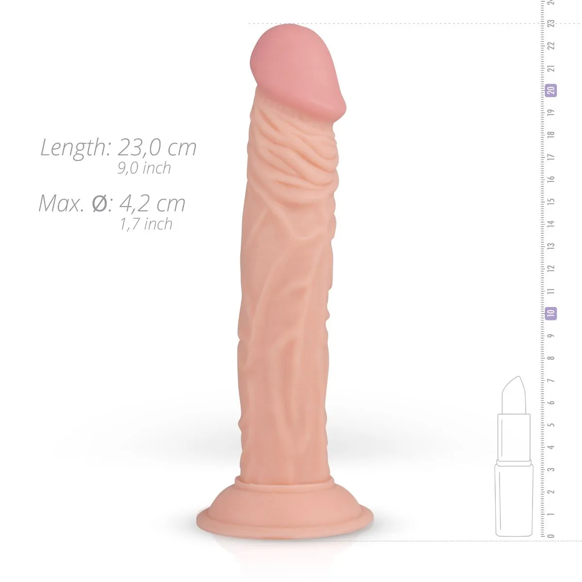 You2Toys Dildo Realista Con Arnés 10 You2Toys Dildo Realista Con Arnés - Imagen 8