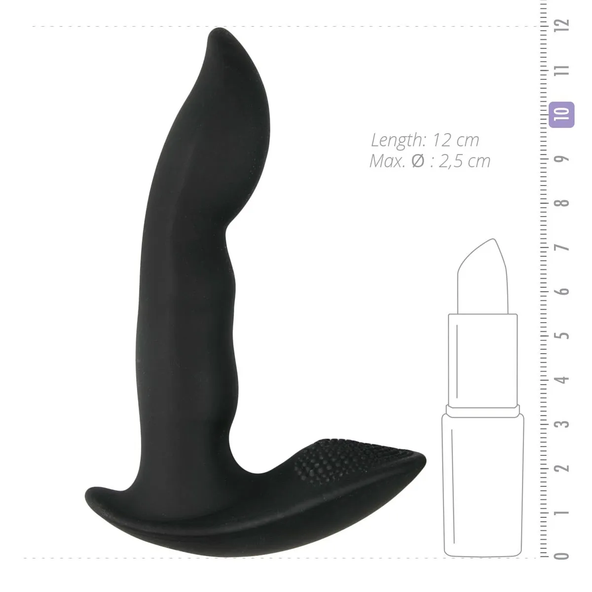 Easytoys Men Only Dynamic Duke Vibrador De Próstata - Negro 6 Easytoys Men Only Dynamic Duke Vibrador De Próstata - Negro - Imagen 4
