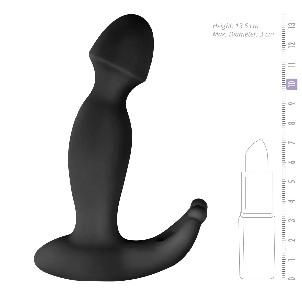 Easytoys Men Only Pounding Pete - Vibrador De Próstata Negro 5 Easytoys Men Only Pounding Pete - Vibrador De Próstata Negro - Imagen 3