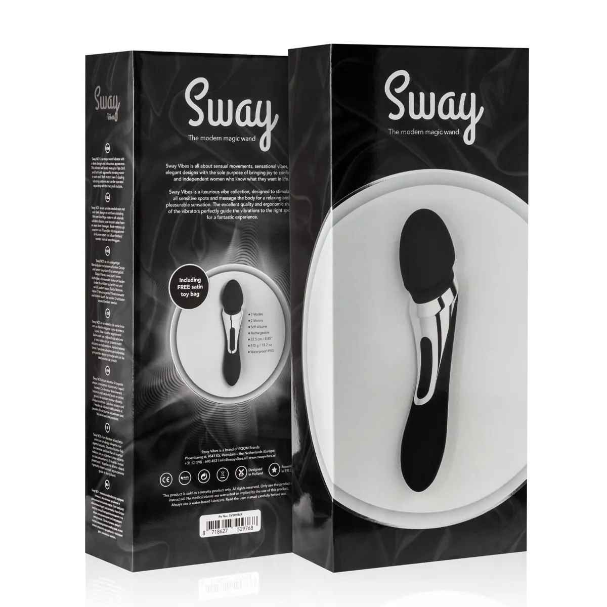 Vibrador De Micrófono Sway Vibes - Negro 10 Vibrador De Micrófono Sway Vibes - Negro - Imagen 8