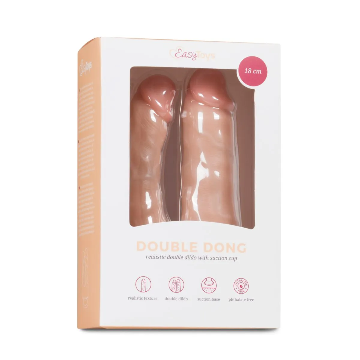 EasyToys Dildo Collection Dildo Doble De 15 Cm 4 EasyToys Dildo Collection Dildo Doble De 15 Cm - Imagen 2