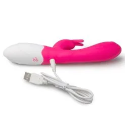 Easytoys Vibe Collection Vibrador Conejito Recargable De EasyToys - Rosa / Blanco 11 Easytoys Vibe Collection Vibrador Conejito Recargable De EasyToys - Rosa / Blanco -Ideas para regalos comercio 1625144141.ET410PNK 5