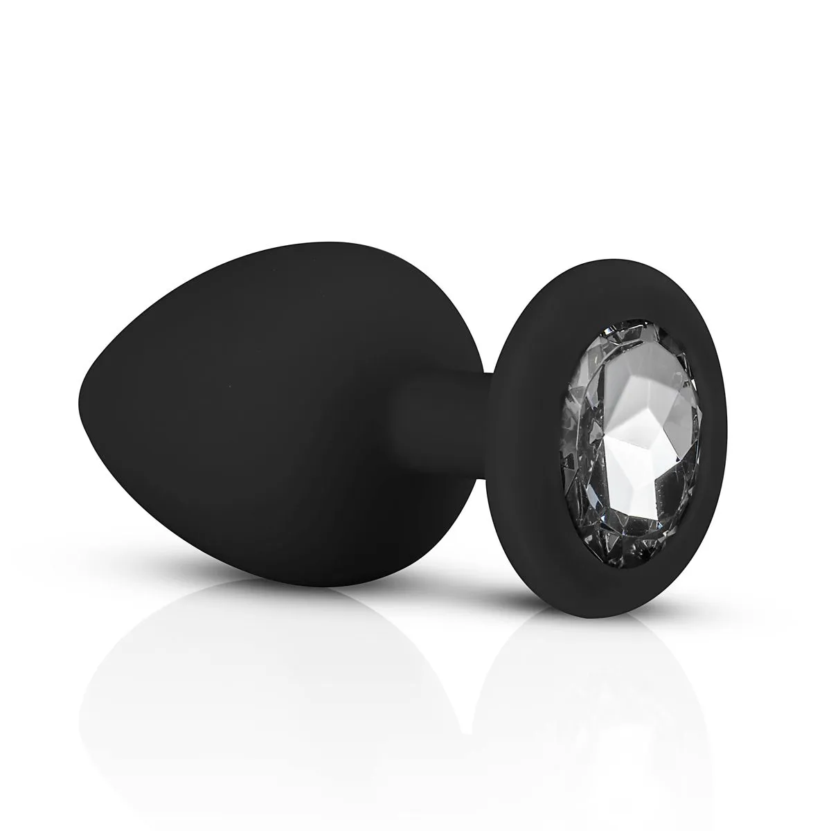 Easytoys Anal Collection Juego De Plugs De Silicona Con Diamante - Negro 5 Easytoys Anal Collection Juego De Plugs De Silicona Con Diamante - Negro - Imagen 3