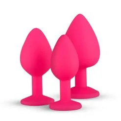 Easytoys Anal Collection Plug Anales De Silicona Con Diamante - Rosa 16 Easytoys Anal Collection Plug Anales De Silicona Con Diamante - Rosa -Ideas para regalos comercio 1625145390.ET603PNK 4