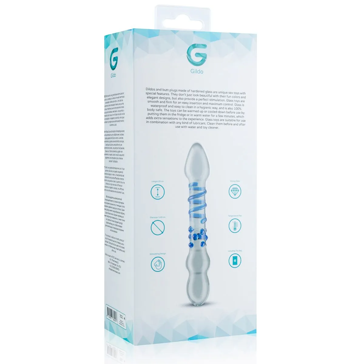Gildo Glass Dildo No. 21 8 Gildo Glass Dildo No. 21 - Imagen 6