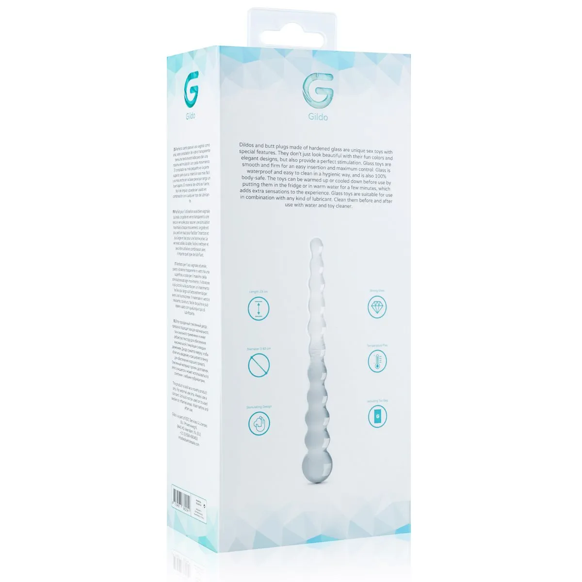 Gildo Glass Dildo No. 20 8 Gildo Glass Dildo No. 20 - Imagen 6