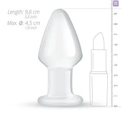 Gildo Glass Buttplug No. 25 -Ideas para regalos comercio 1625145622.GIL528CLR 3