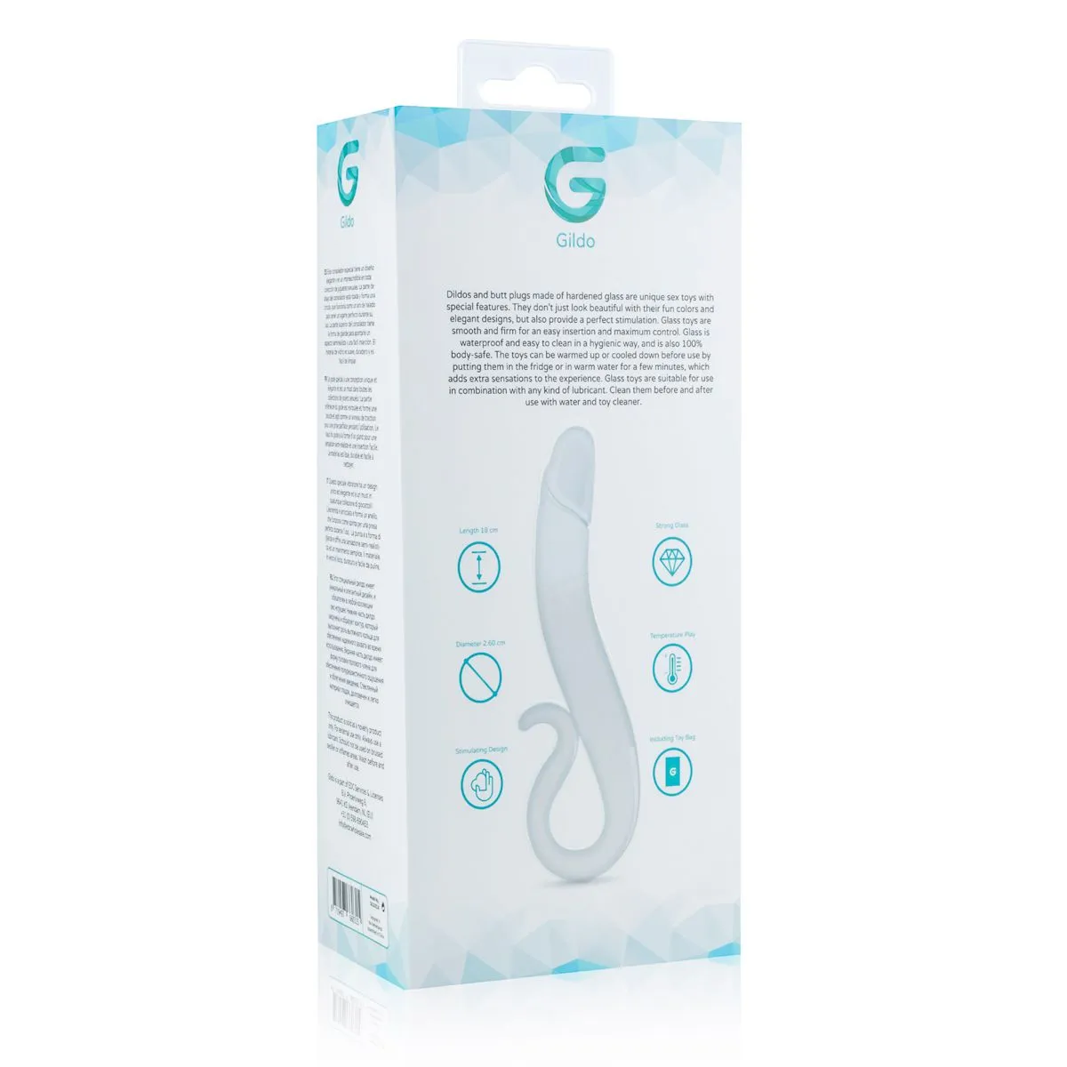 Gildo Glass Dildo No. 14 8 Gildo Glass Dildo No. 14 - Imagen 6