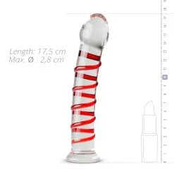 Gildo Glass Dildo No. 15 -Ideas para regalos comercio 1625145634.GIL535RED 4