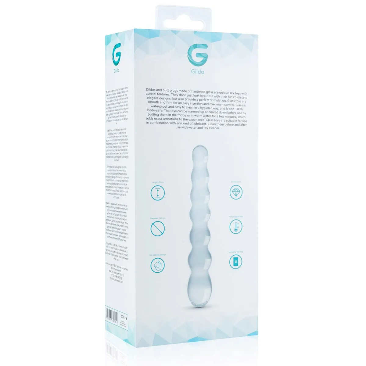 Gildo Vibrador Glass No. 19 8 Gildo Vibrador Glass No. 19 - Imagen 6