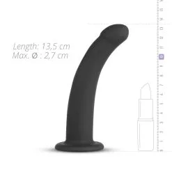 Easytoys Fetish Collection Strap-On De Silicona - Curvo -Ideas para regalos comercio 1625145657.ET554BLK 4